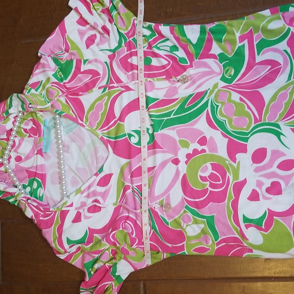 Beach Candie By Margaret Josephs Long Sleeve Swimsuit Cover Up Dress Size Xl - Picture 8 of 12
